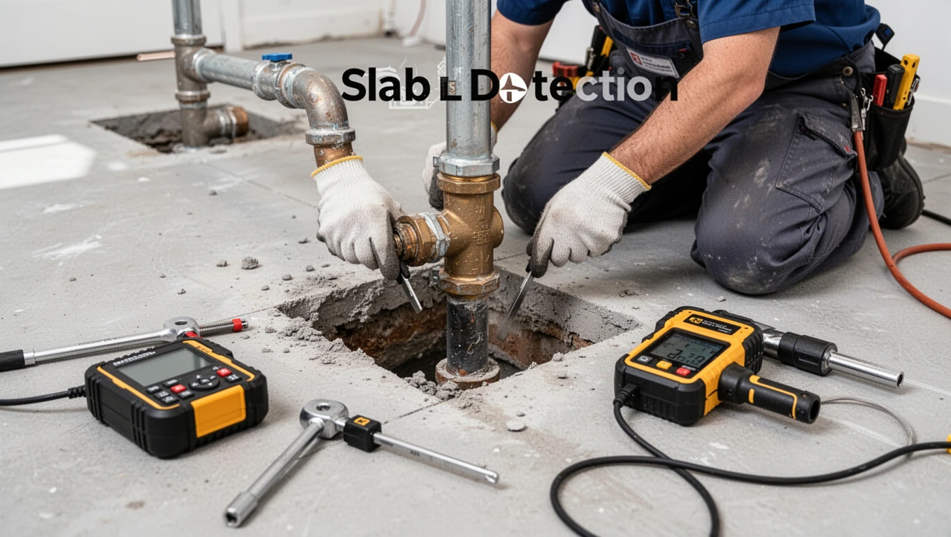 Slab Leak Detection