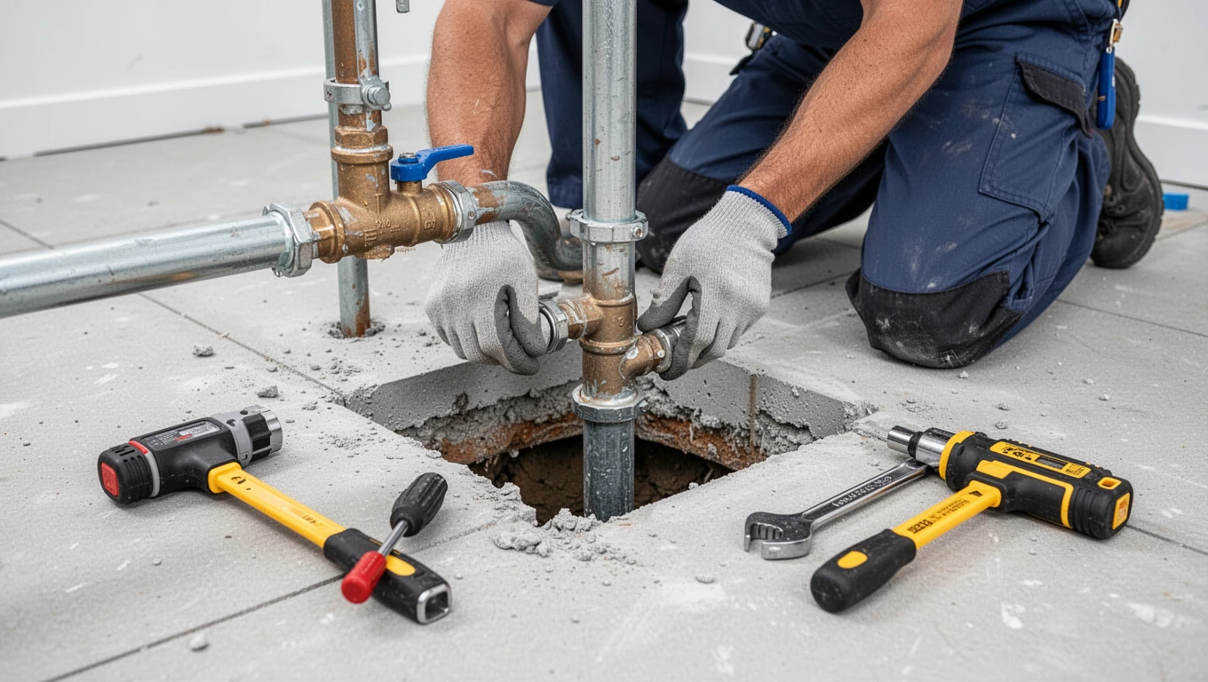 Slab Leak Repair